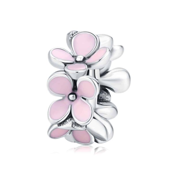 Pink Flower Charm