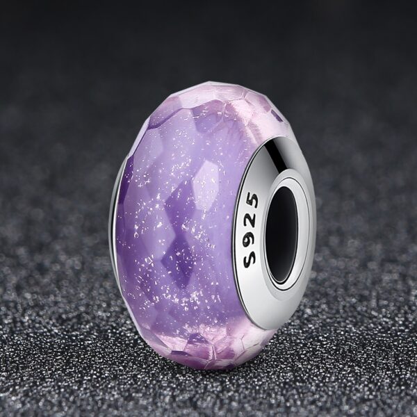 Purple Murano Glass Charm - Image 3