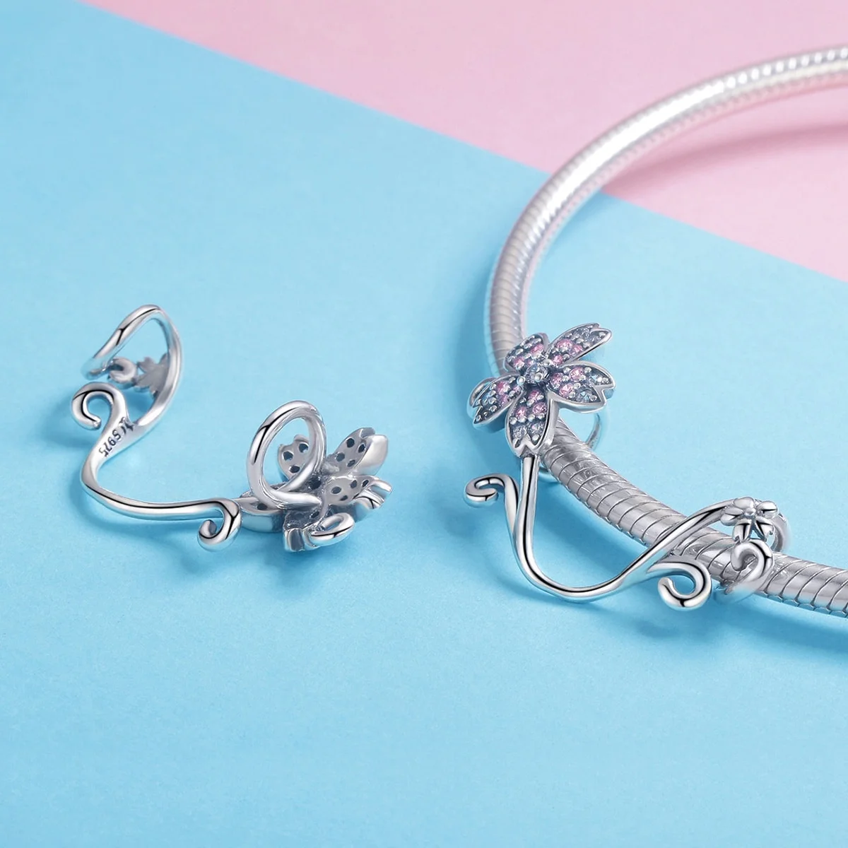 Sakura Flower Extended Charm