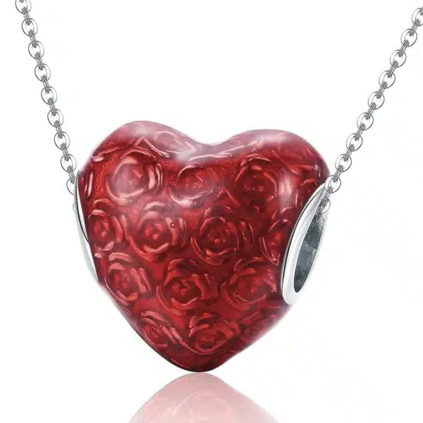 Heart of Roses Charm - Image 4