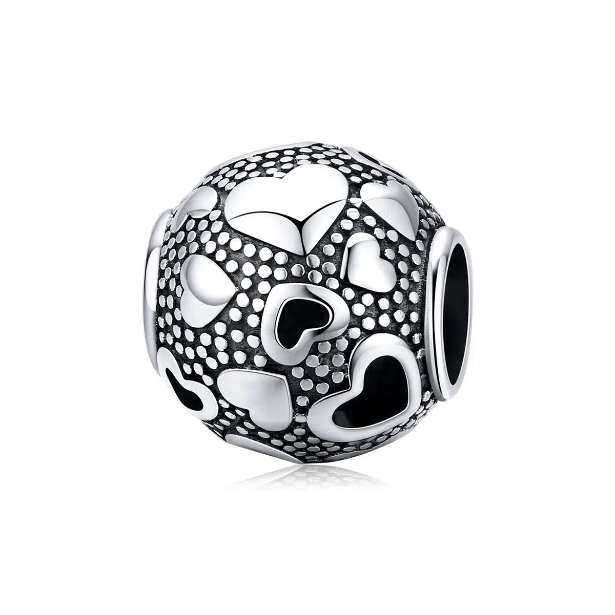 Retro Heart Charm