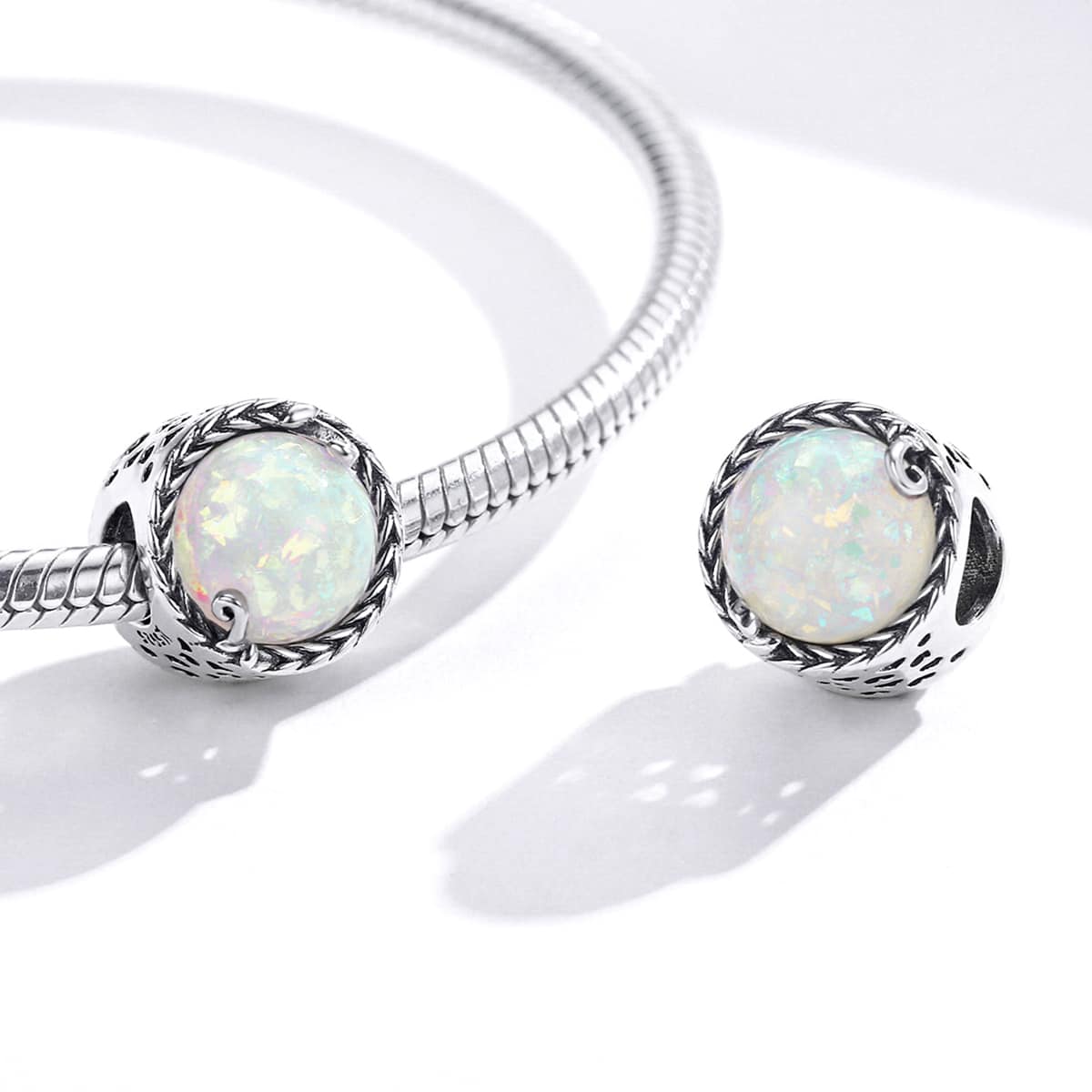 Opal Vine Charm