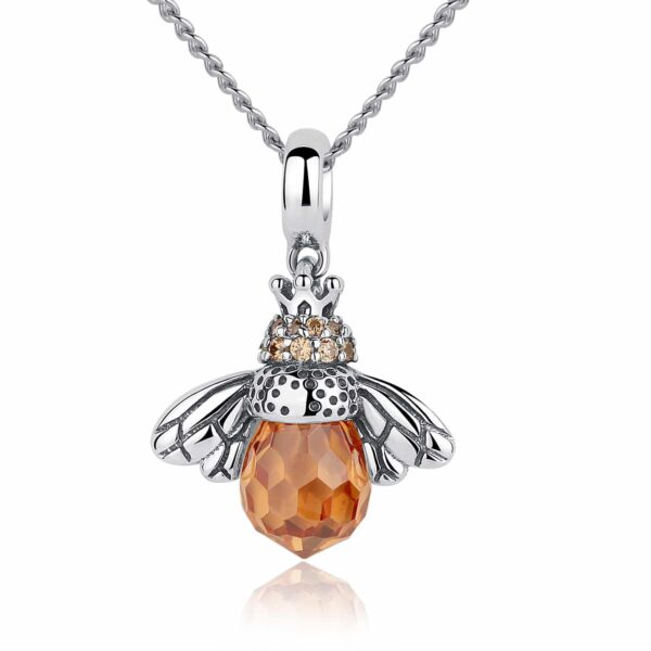 Orange Bee Charm - Image 2