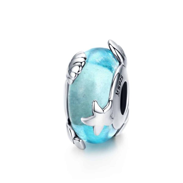 Sea World Murano Glass Charm