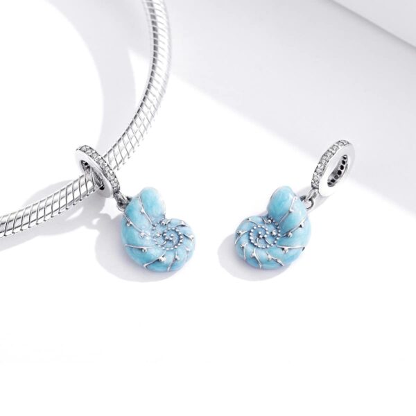 Blue Conch Dangling Charm - Image 2