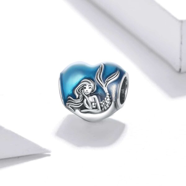 Dream Mermaid Heart Charm - Image 4