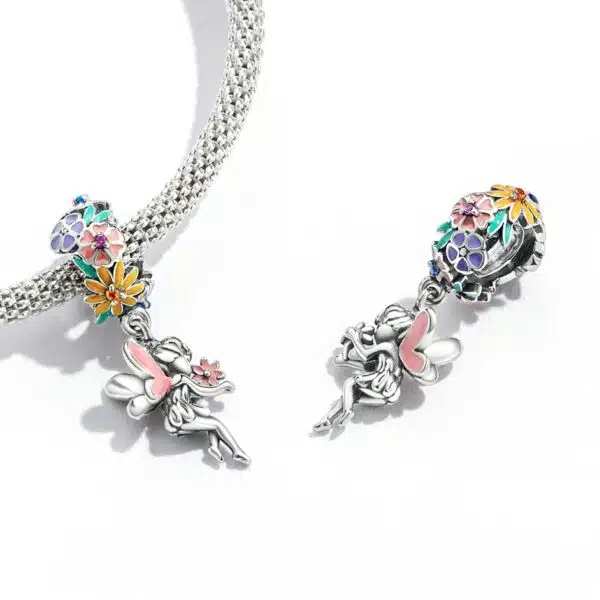 Flower Fairy Dangling Charm - Image 2