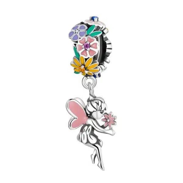 Flower Fairy Dangling Charm