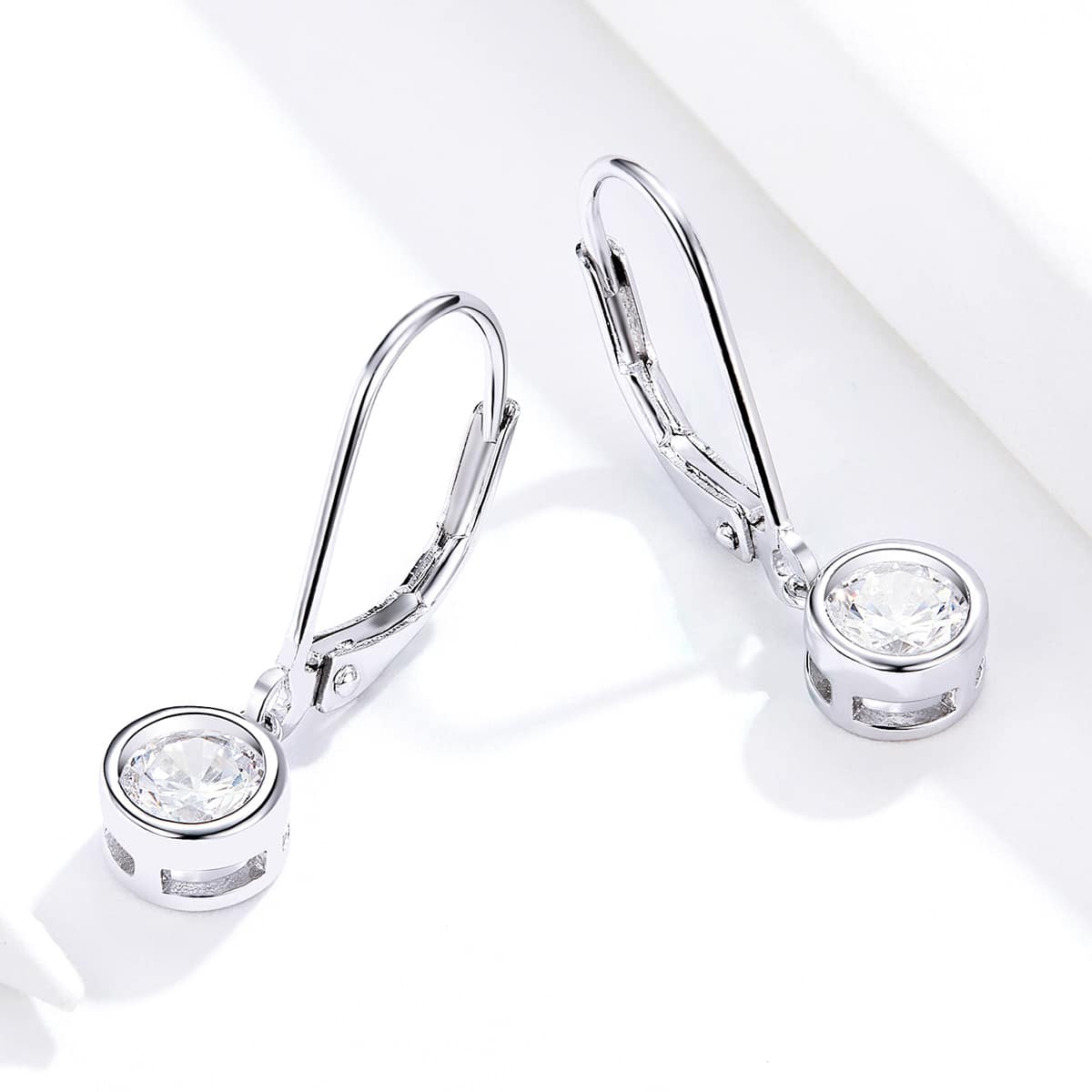 Spacer Bead Hoop Earrings