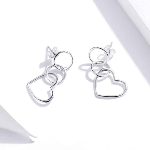 Love of Heart Earrings - Image 4