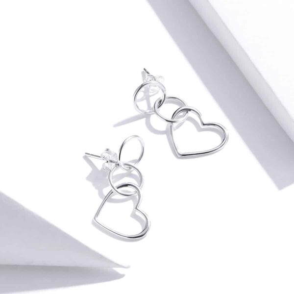 Love of Heart Earrings - Image 2