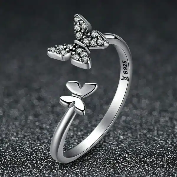 Dancing Butterflies Ring - Image 4