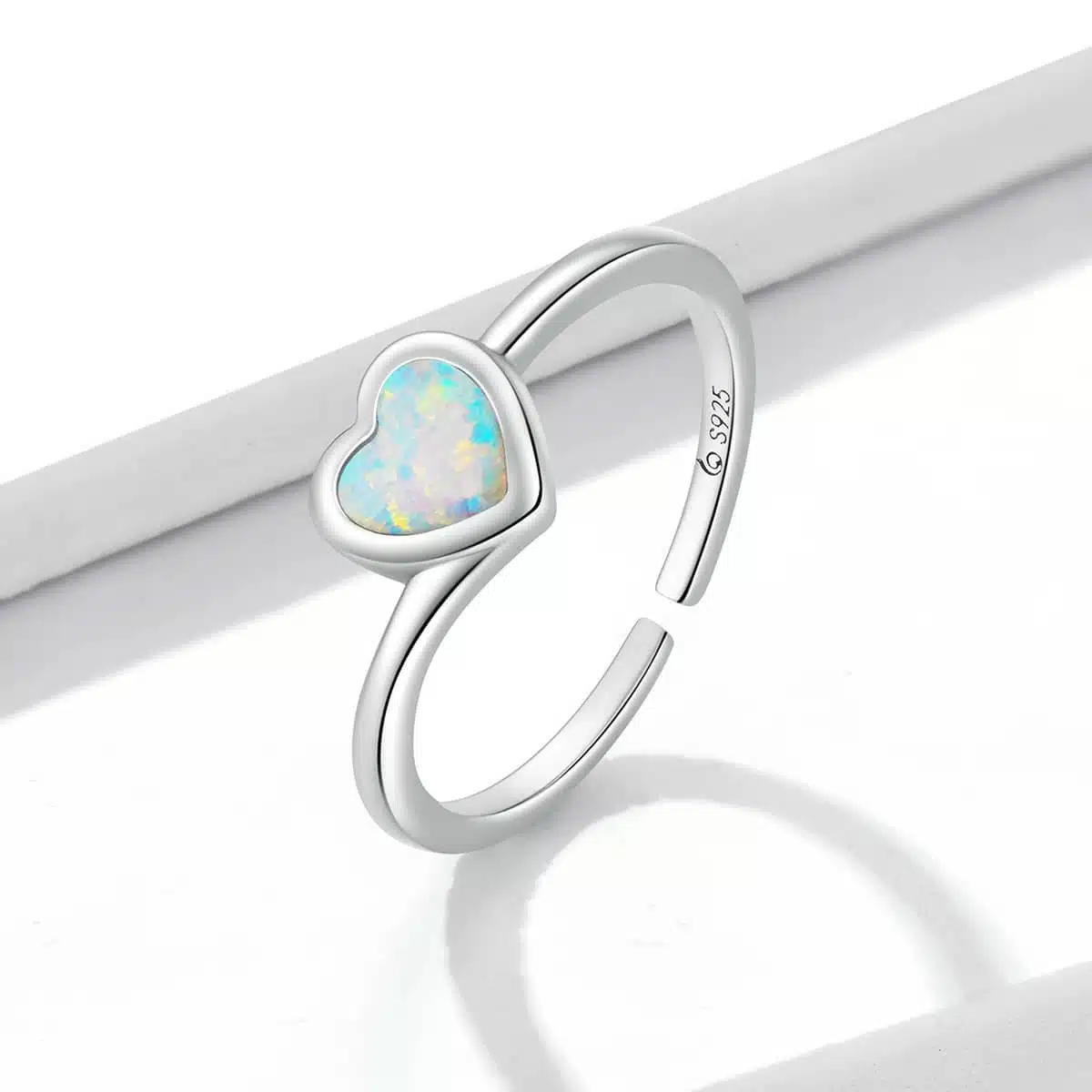 Opal Heart Ring - Image 4