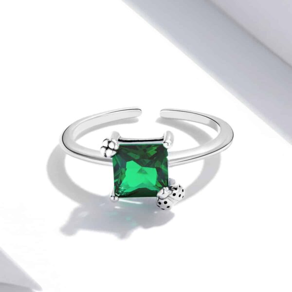 Green Square Ring - Image 2