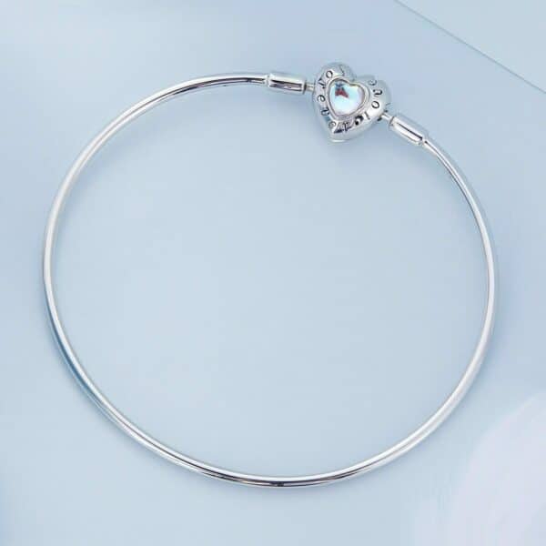 Heart-Shaped Moonstone Bracelet - Image 3