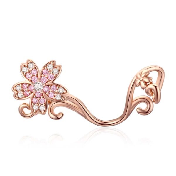 Sakura Flower Extended Charm (Rose Gold)