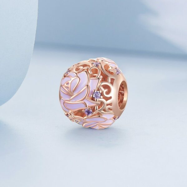 Purple Rose Charm - Image 2