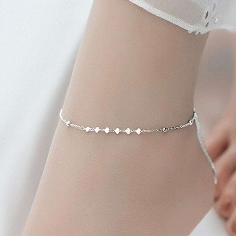 Hearts and Ball Anklet