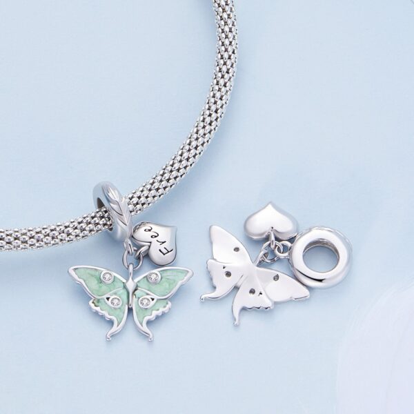 Wizard of Oz Butterfly Dangling Charm - Image 2