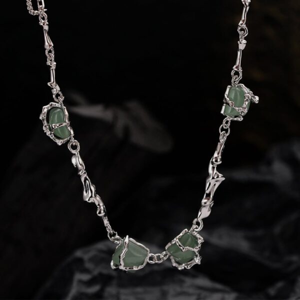 Bamboo Jade Necklace - Image 3