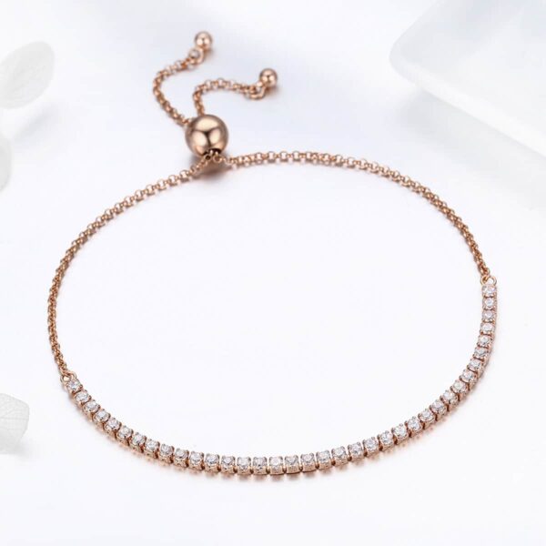 Elegant Accompany Bracelet (Rose Gold) - Image 4