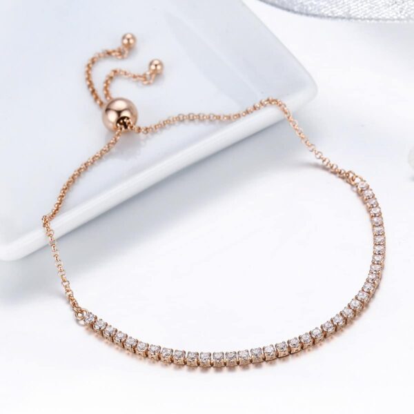 Elegant Accompany Bracelet (Rose Gold) - Image 3