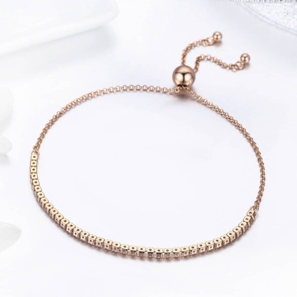 Elegant Accompany Bracelet (Rose Gold) - Image 2