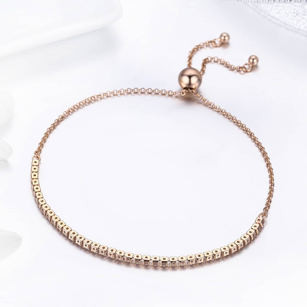 Elegant Accompany Bracelet (Rose Gold)