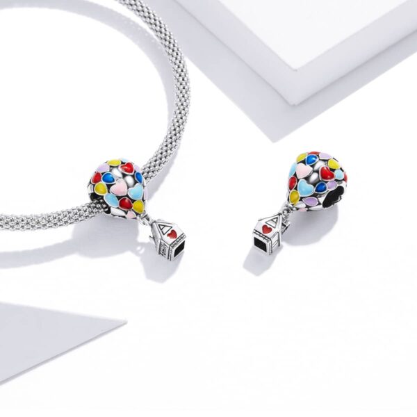 Home Hot Air Balloon Dangling Charm - Image 2