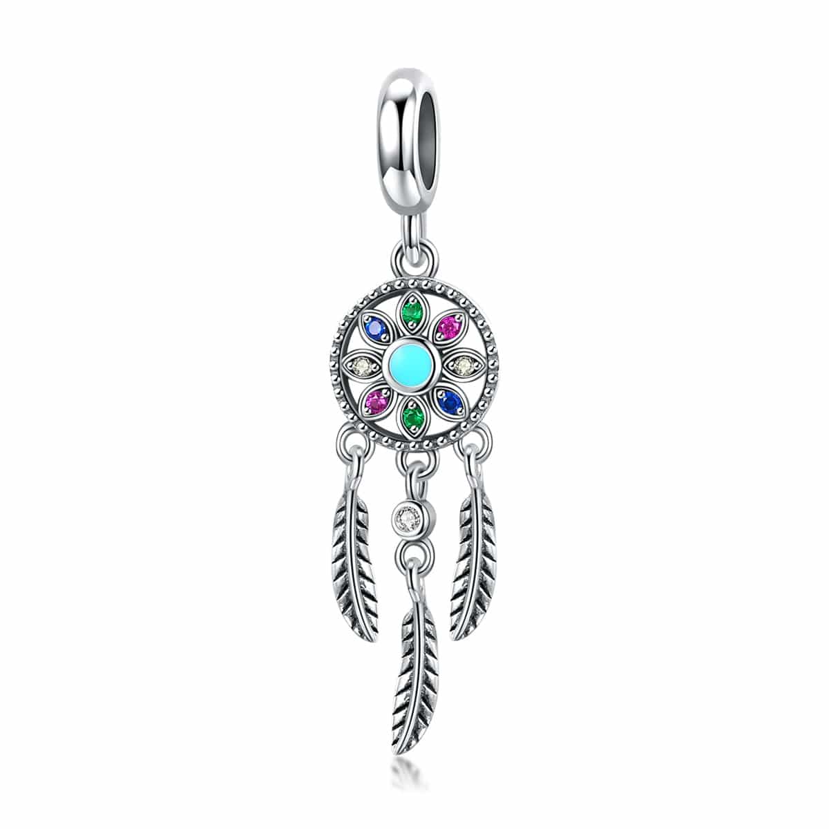 Colorful Dream Catcher Charm