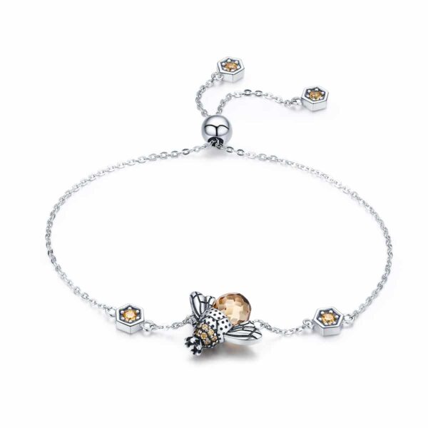 Dancing Bee Slider Bracelet