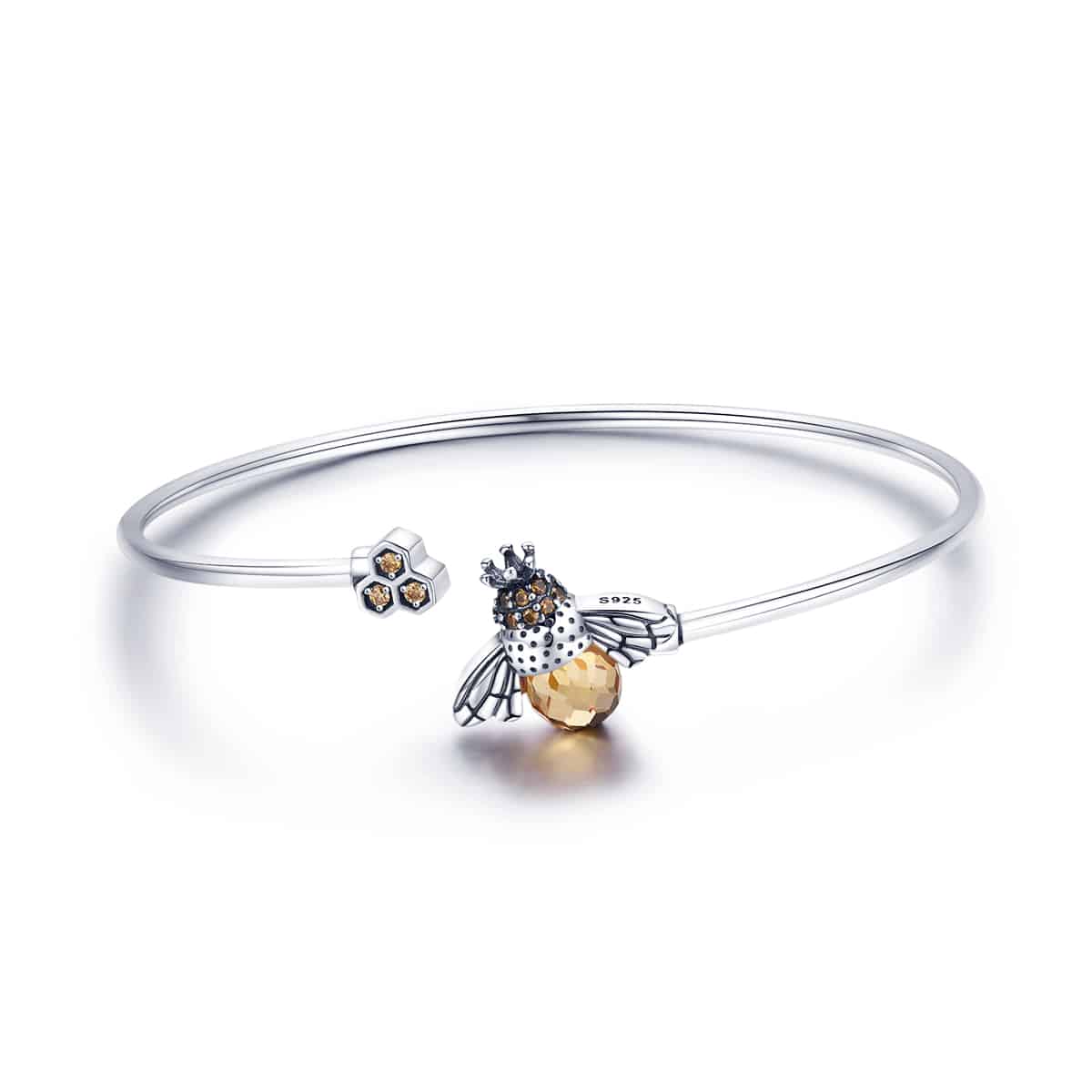 Story Of The Bee Open Bangle