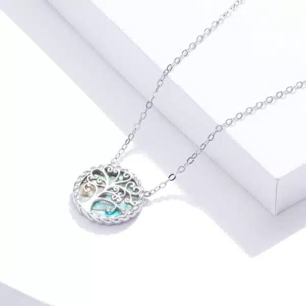 Tree of Life Colorful Necklace - Image 2