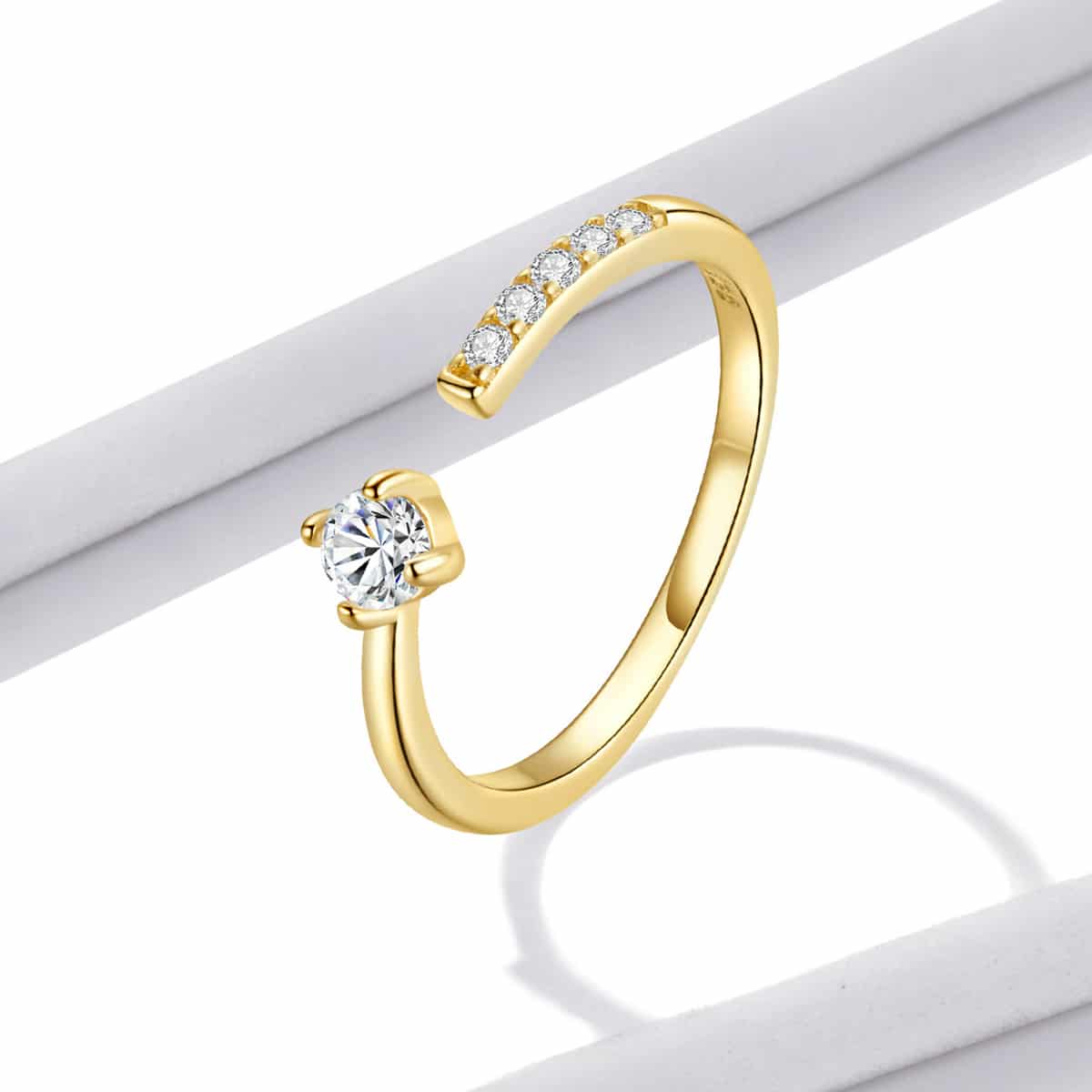 French Simplicity Ring (Gold Plated)