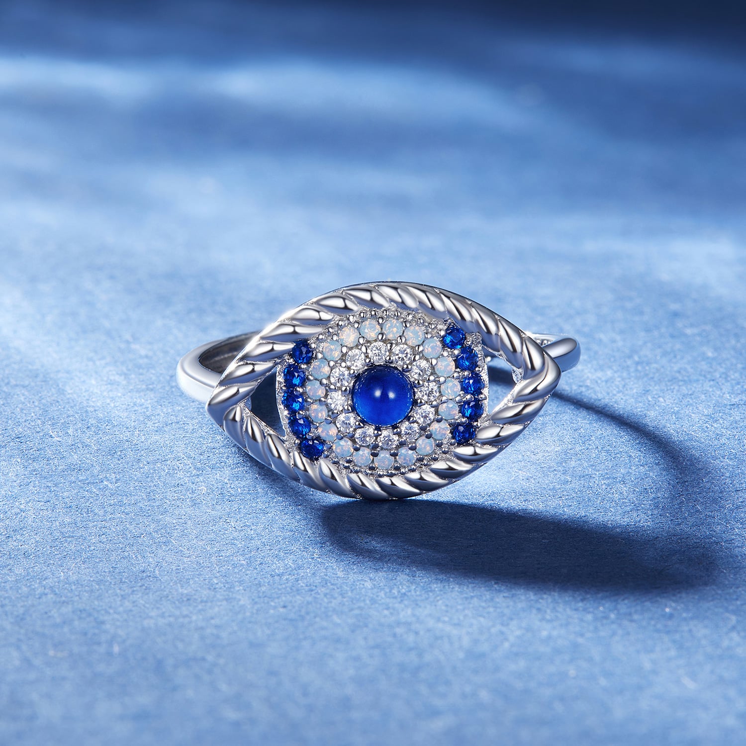 Blue Eye Ring