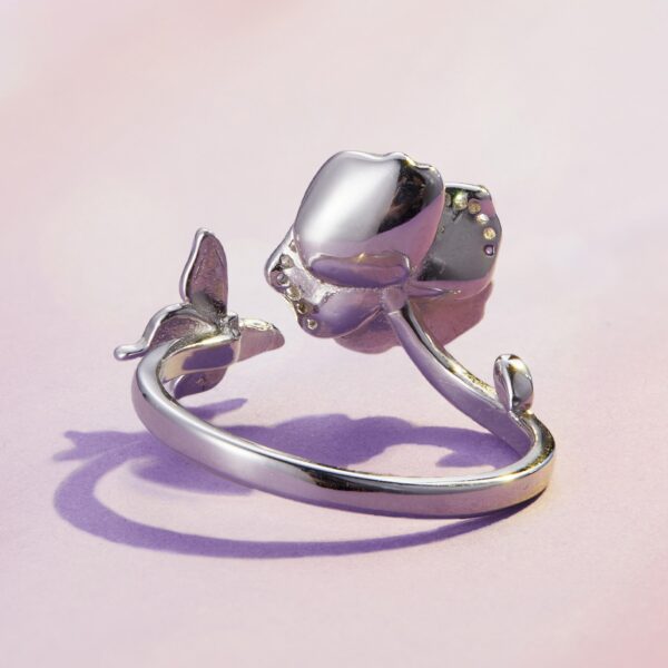 Single Pansy Ring - Image 4