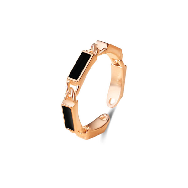 Chain Link Ring (Rose Gold)