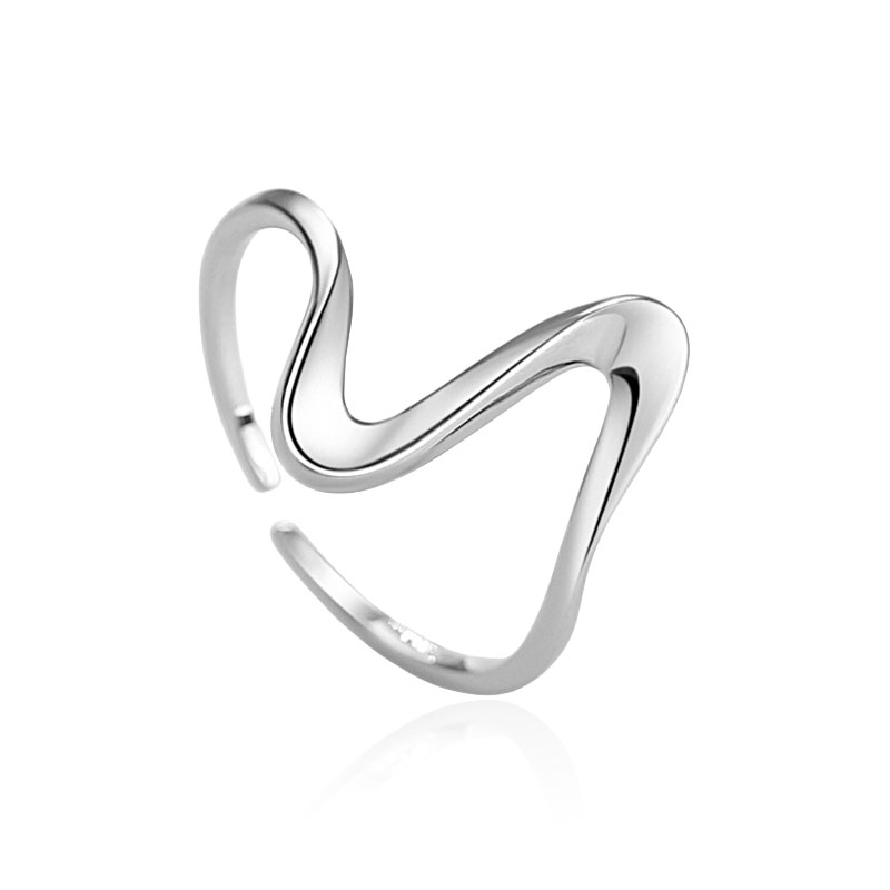 Zig Zag Wave Ring