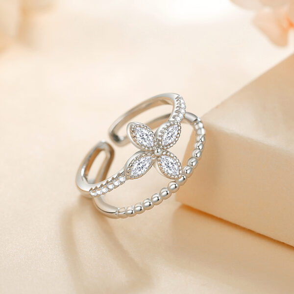 Double-layer Flower Ring - Image 2