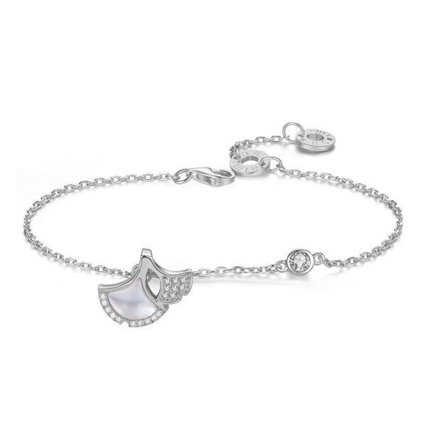 Sweet Fan-Shaped Skirt Ginkgo Bracelet