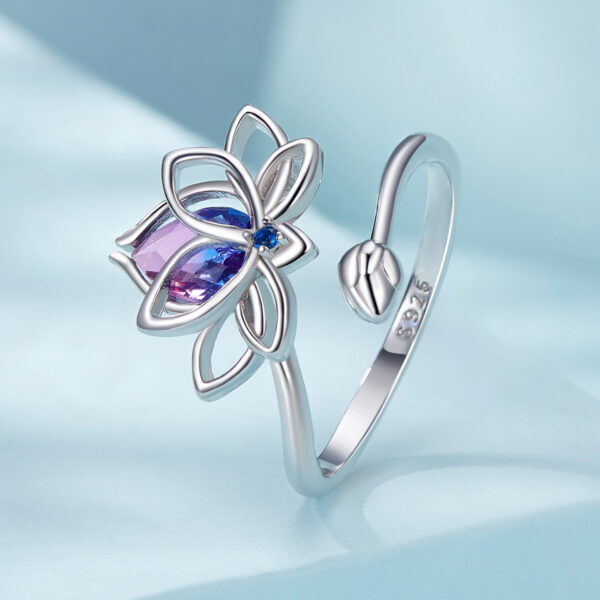 Lotus Flower Ring - Image 2